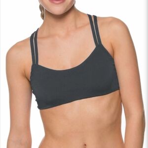 Fendrick's Suit Jolyn Gray Swim Top Size Large